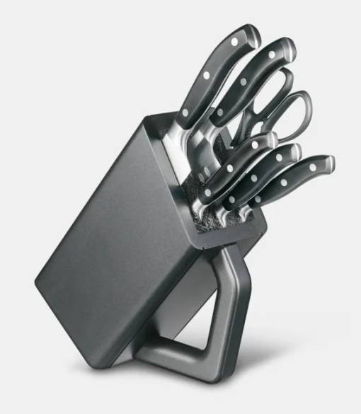 Set pentru bucatarie Victorinox Grand Maitre Cutlery Block, 6 piese, Black 7.7243.6 - Img 5