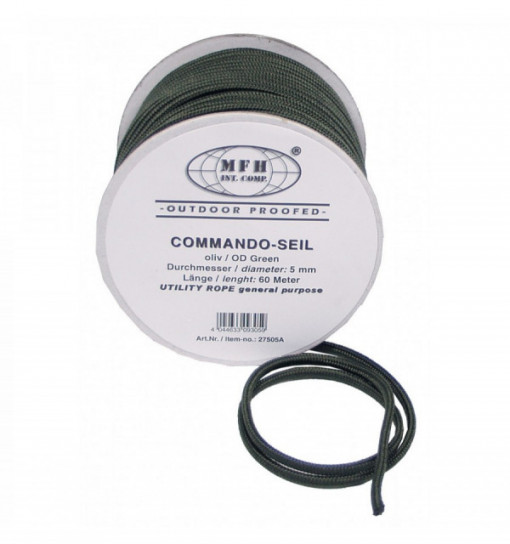 Sfoara la rola, diametru 5 mm, lungime rola 60 m MFH - OUTMA.27505A