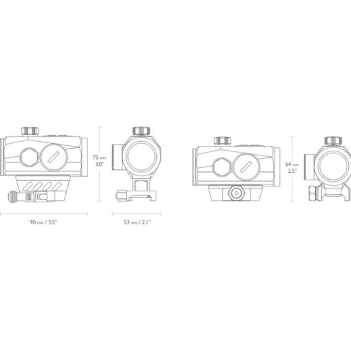 Sistem ochire red dot Hawke Endurance RD 1 x 30 Dual 3