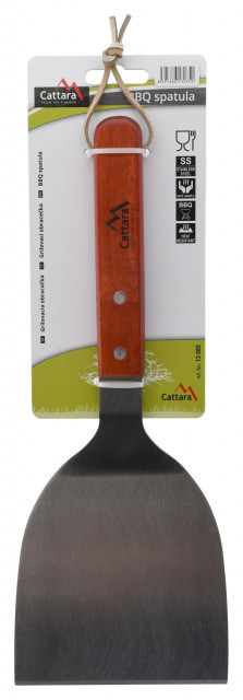 Spatula lata pentru gratar 31cm Cattara TT13085 - Img 4