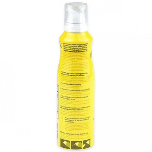 Spray pentru asezonarea fontei Lodge 237 ml - Img 3