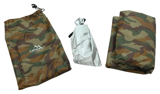 Tenda Cattara 3x3, camuflaj, cuie, cordelina - TT13887 - Img 5