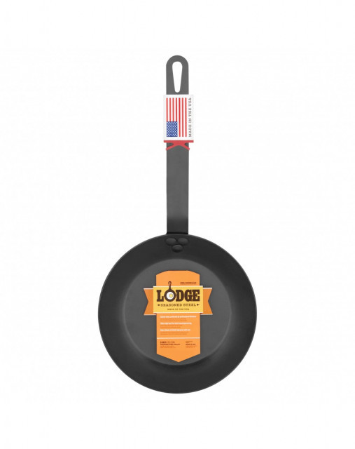 Tigaie adanca rotunda din otel carbon cu maner Lodge 20 cm L-CRS8 2