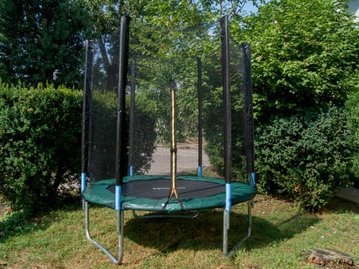Trambulina si plasa de siguranta Sportmann 183 cm, Verde - Img 2
