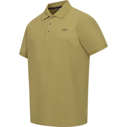 Tricou Blaser Vanator Solid Polo Shirt 25 Dull Gold - Img 3