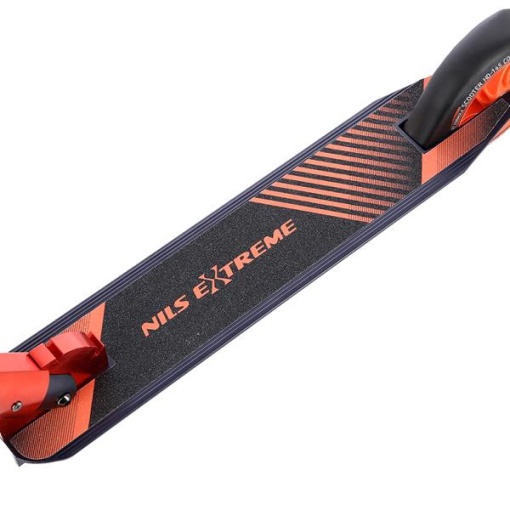 Trotineta Nils Extreme HD145 145mm Grafit/Portocaliu - Img 2