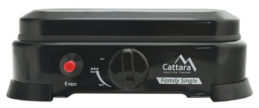 Aragaz portabil cu 1 arzator Cattara Traveler Family Single, negru, capac, 2.2kw, 160g/h - Img 8