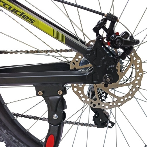 Bicicleta BR TSUNAMI PRO2025 26", 21 viteze, frane pe disc, cadru otel 14.5", manete secventiale, negru - Img 11
