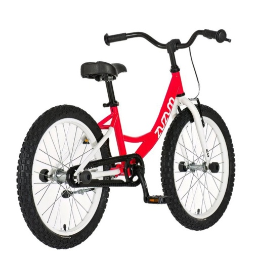 Bicicleta copii 20" ZUZUM Princess, roz neon, varsta 7-10 ani - Img 3