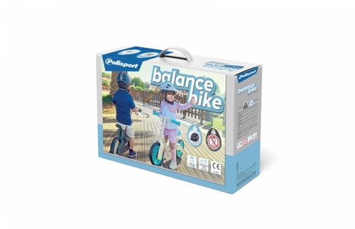 Bicicleta Copii Polisport Bb - 12 Inch, Crem-Mint - Img 3