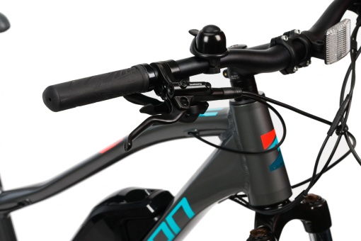Bicicleta Electrica Devron 28162 - 28 Inch, M, Gri - Img 4