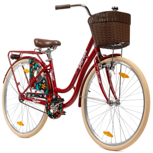 Bicicleta Oras Devron Grazia 1S - 28 Inch, L, Rosu - Img 2