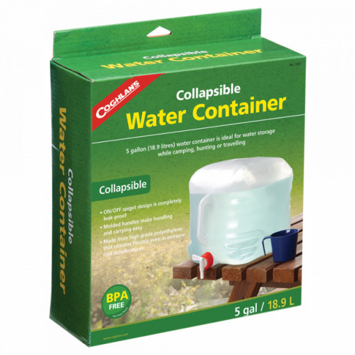 Bidon Pliabil cu robinet 18.9l Coghlans - C1205 2