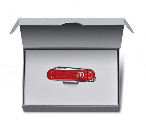 Briceag Victorinox Classic Precious Alox Iconic Red - 0.6221.401G  4