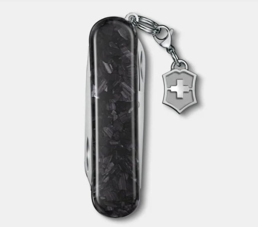 Briceag Victorinox Classic SD,58 mm, Brilliant Carbon 0.6221.90 - Img 4