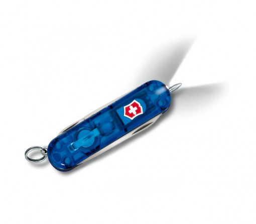 Briceag Victorinox Signature Lite, albastru transparent - 0.6226.T2