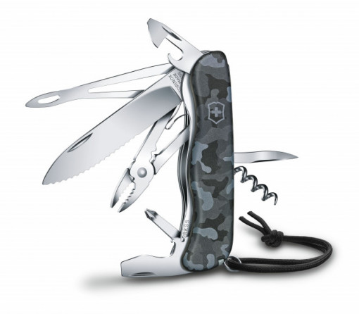Briceag Victorinox Skipper, Navy Camo - 0.8593.W942 pe lung