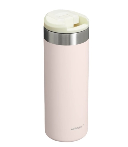 Cana termoizolanta Stanley The AeroLigh Transit Mug .47L, Rose Quartz - 10-10787-218 - Img 2