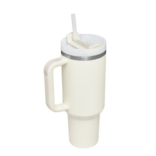 Cana termoizolanta Stanley The Quencher H2.O FlowState Tumbler 1.20L, Cream Quartz 2.0 - 10-12574-014 - Img 2