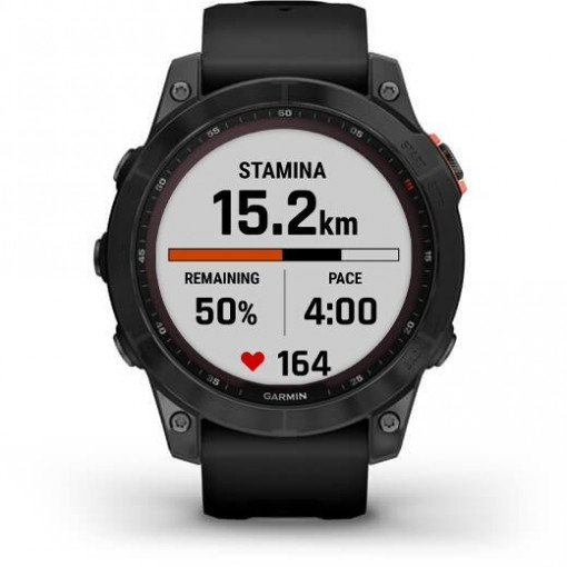 Ceas Garmin Fenix 7 Solar Slate Gray/Black 47mm - HG.010.02540.11 4