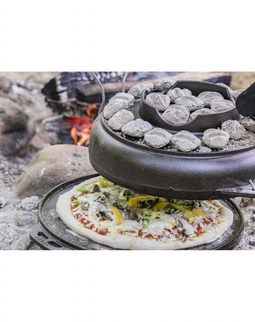 Ceaun din fonta multifunctional Lodge Cook-It-All 35,5 cm 6,5 litri L-14CIA 6