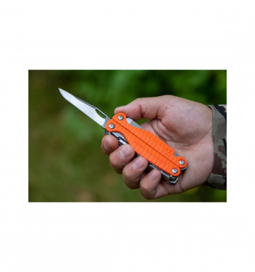 Cleste Leatherman Charge Plus G10 Portocaliu - 832782 - Img 7