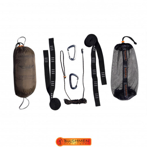 Combo Hamac Ultralight Vagabond Bushmen Dark Olive - 5902194521277 4