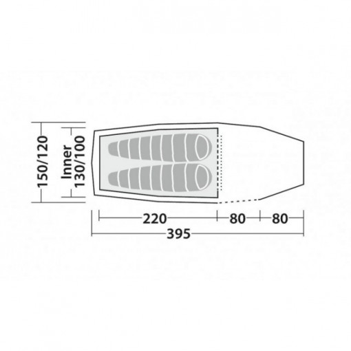 Cort Robens Voyager 2EX 2 persoane - RO130263 7