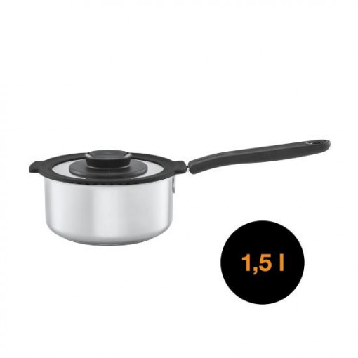 Cratita cu capac pentru sosuri Fiskars Functional Form, 1.5 L