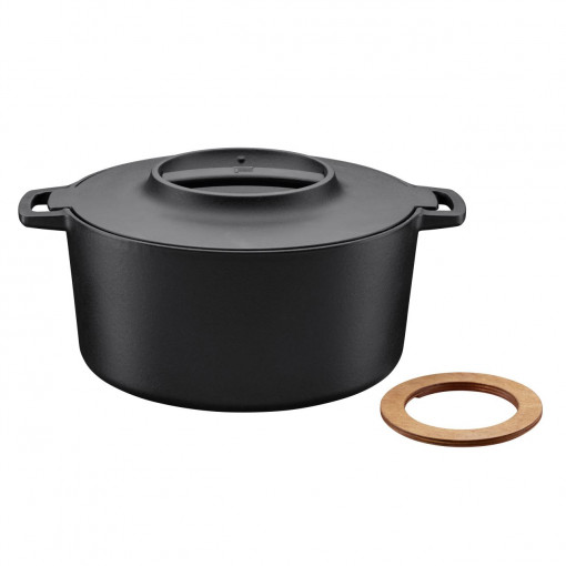 Cratita din fonta Fiskars Norden, 6 L - Img 2