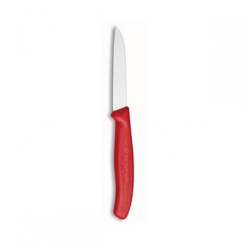 Cutit Victorinox pentru decojit, lama 8cm - 6.7401 vertical