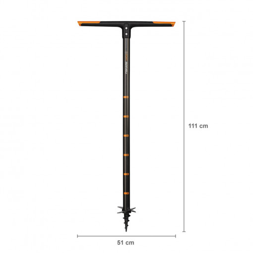 FISKARS Burghiu de pamant Fiskars QuikDrill S, Ø 100 mm, 1110 mm, 1800 g - 1000636 - Img 6