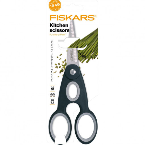FISKARS Foarfeca pentru bucatarie Fiskars Functional Form, 21.5 cm, 100 g - 1003034 - Img 2