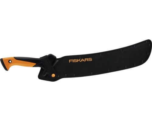 FISKARS Maceta Fiskars Solid, 61.7 cm, negru/portocaliu - 1051235 - Img 2