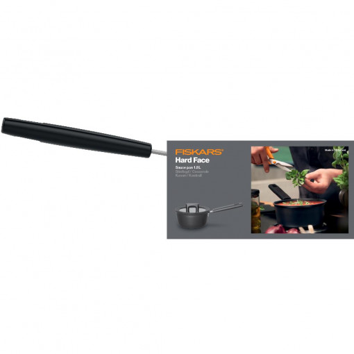 FISKARS Tigaie cu capac Fiskars Hard Face, Ø 18 cm, 1.8 L - 1052226 - Img 5
