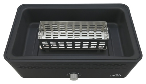 Gratar camping pe carbune Cattara Greg, ventilator pe baterii, table top, 44.5x22.5cm - TT13019 - Img 5