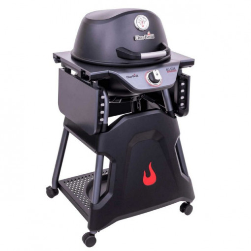 Gratar electric Char-Broil All-Star 120B TRU-Infrared grill din fonta -140891 lateral