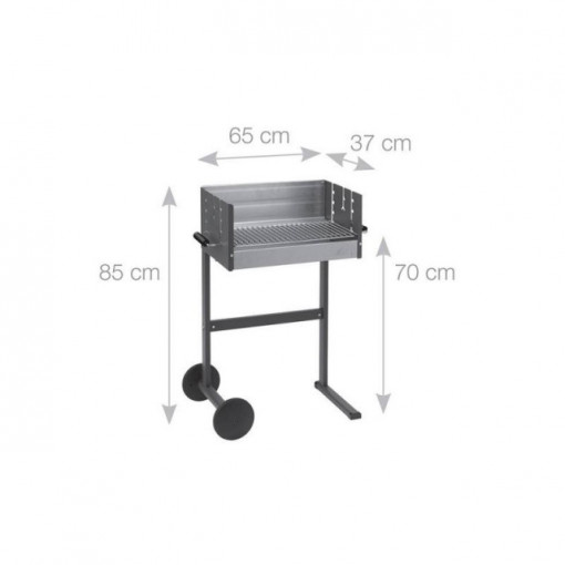 Gratar pe carbuni Dancook 7200 - 101502 dimeniuni ansamblu