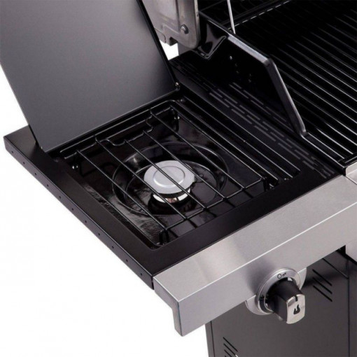Gratar pe gaz Char-Broil Performance 340S, 3 arzatoare din inox, TRU-Infrared - 140744 arzator lateral