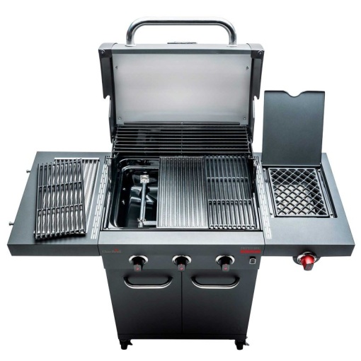 Gratar pe gaz Char-Broil Professional Power Edition 3, grile si plita din fonta, sear burner, TRU-Infrared - 140984 - Img 7