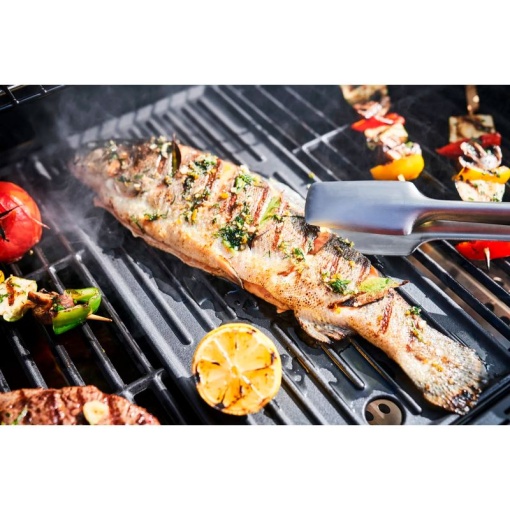 Gratar pe gaz si carbuni hibrid Char-Broil Gas2Coal 2.0 440 Special Edition, plita si sear burner - 140995 - Img 13