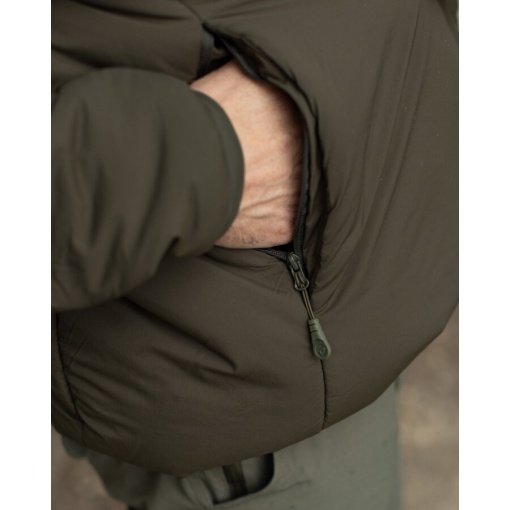 KORDA Jacheta Insulated Hooded Dark Olive - Img 4