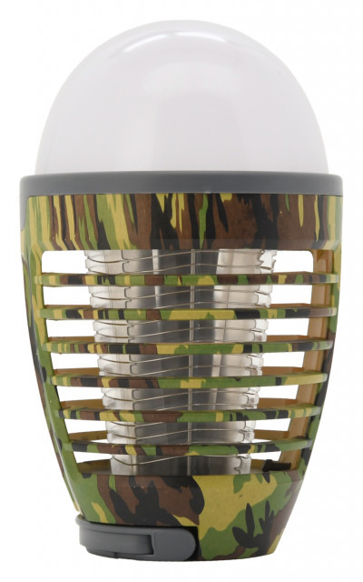 Lampa LED reincarcabila, cu aparat anti-insecte cu UV Pear Army Cattara - TT13179 - Img 3