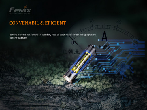 Cumpara Lanterna Fenix E01 V2.0 - 100 Lumeni - 35 Metri - Negru - ADV-427-001 5