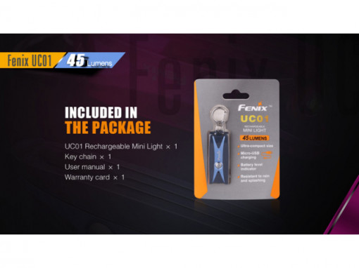 Lanterna Fenix Fenix UC01 45 lumeni 7 metri 5