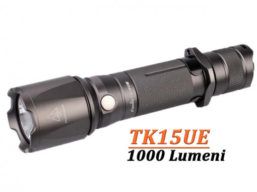 Lanterna Fenix TK15UE 1000 lumeni 325 metri gri