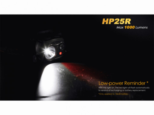 Lanterna frontala Fenix HP25R 1000 lumeni 187 metri 4