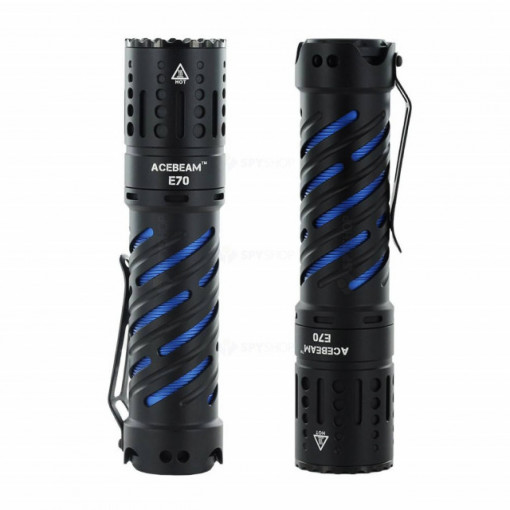 Lanterna profesionala Acebeam E70-AL, 4600 Lumeni, 240 m 2