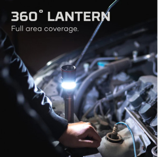 Lanterna profesionala reincarcabila Nebo franklin Twist 400, 400 lumeni, 89m - NEB-WLT-0024-G 4