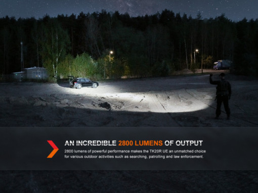 Lanternă Tactică 2800 Lumeni Fenix TK20R UE 465 Metri Tropic Green - ADV-501-003 - Img 4